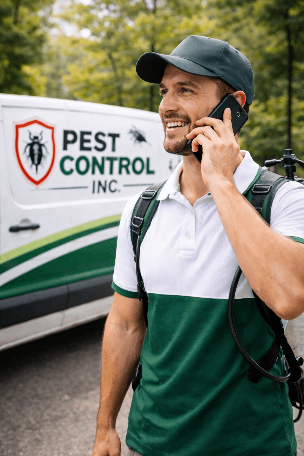 AI agent for pest control - answer calls, book appointments, capture leads