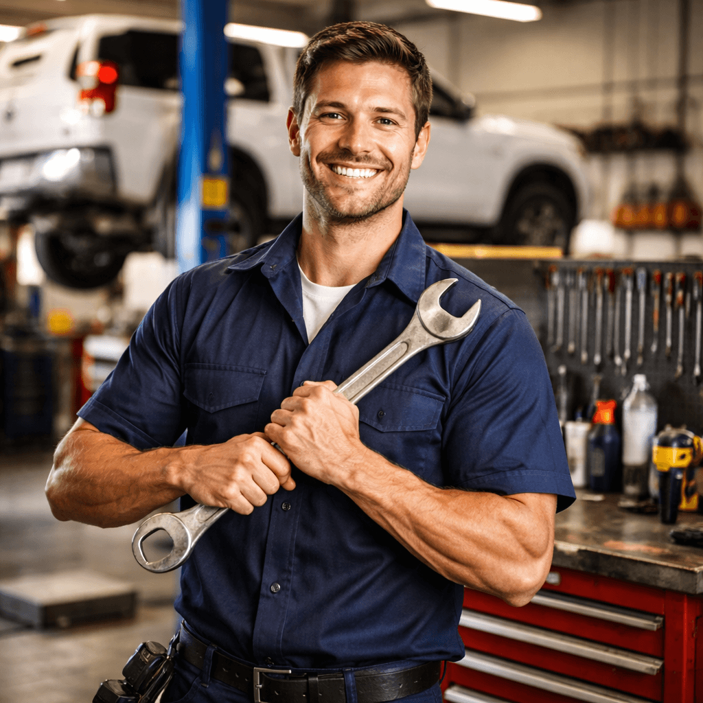 Mechanic shop with AI receptionist